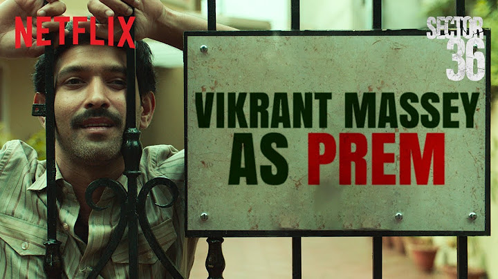 Vikrant Massey's TERRIFYING New Look! 😱 | Sector 36 | Netflix India