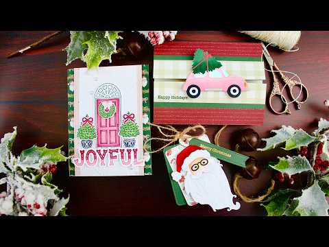 3 Creative Christmas Projects with Cards, Tags & a Fun Fold!