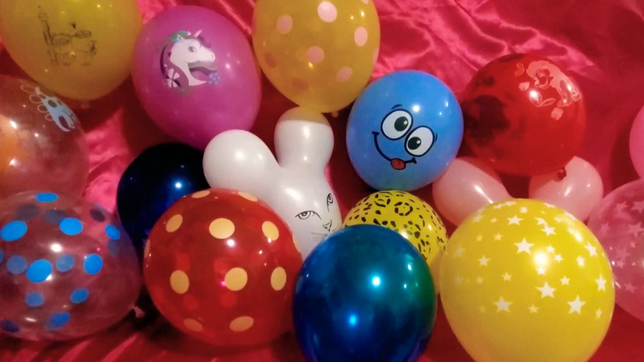 LOTS OF FUN BALLOONS POP!!! YouTube