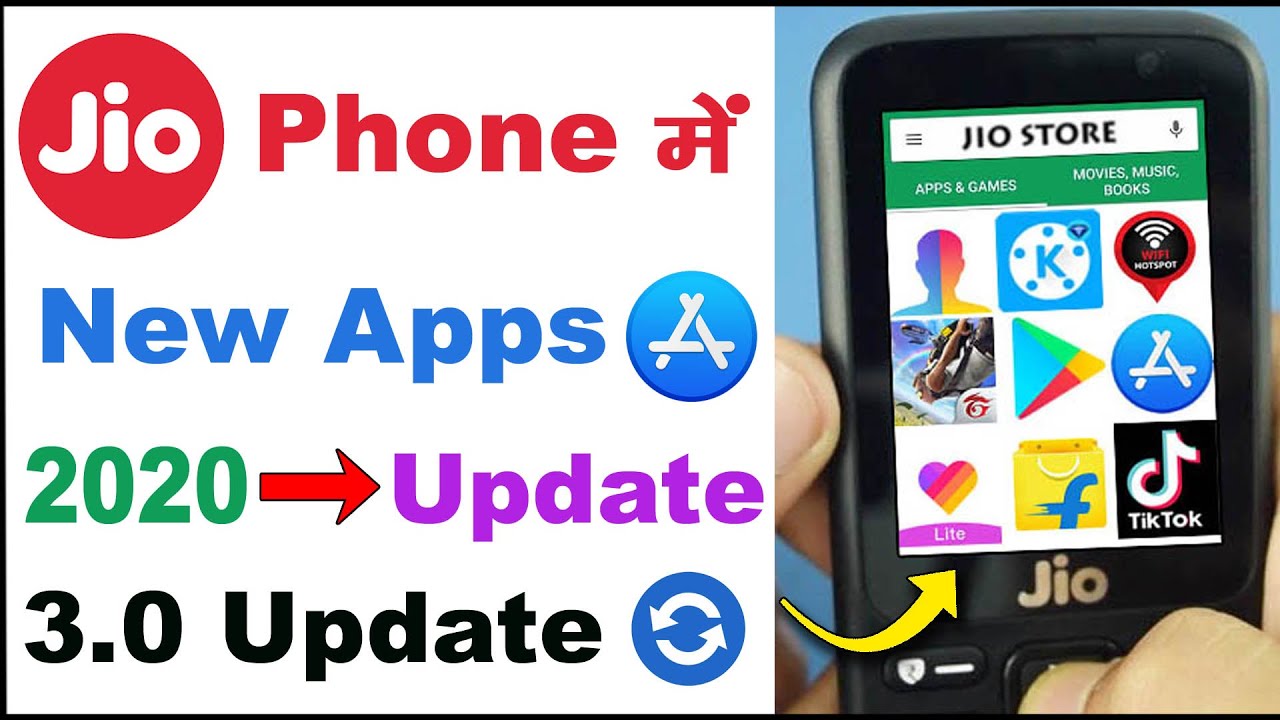 Jio Phone Me New Apps Updates 2020 | Jio Phone Version 3.0 Update | Hotspot | Youtuber Khan