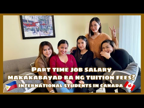 A day with NAIT International Students | Makakabayad ba ng Tuition Fee ang salary sa part time job?