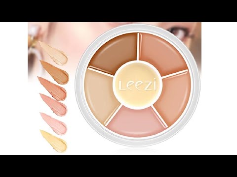 Che khuyết điểm 6 ô Leezi, mỹ phẩm trang điểm, makeup chuyên nghiệp - 0983258655