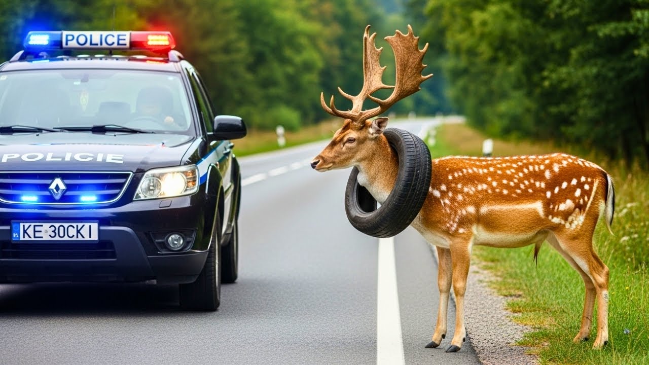 🚨 Stuck for Days — The Moment They Finally Freed the Deer 🦌 - YouTube