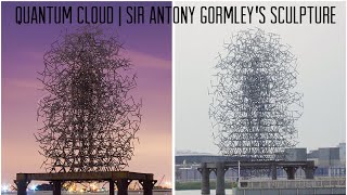 [4k] Quantum Cloud | Sir Antony Gormley's Sculpture | London 🇬🇧 22