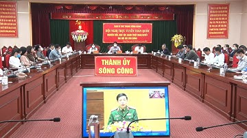 HỘI NGHỊ TRỰC TUYẾN TOÀN QUỐC NGHIÊN CỨU, HỌC TẬP NGHỊ QUYẾT ĐẠI HỘI XIII CỦA ĐẢNG