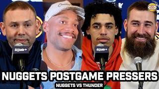 David Adelman &amp; Nuggets HAPPY After CLINCHING Home Court in NBA Playoffs &amp; More After WIN vs Thunder