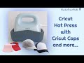 CRICUT HAT PRESS with CRICUT CAPS & MORE...