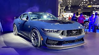2024 FORD Mustang Dark Horse/Convertible First Look in 4K - at New York Auto Show 2023