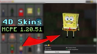 4D/5D Skin Pack for Minecraft PE 1.20.51 | Working on Servers | Android, iOS & PC screenshot 2