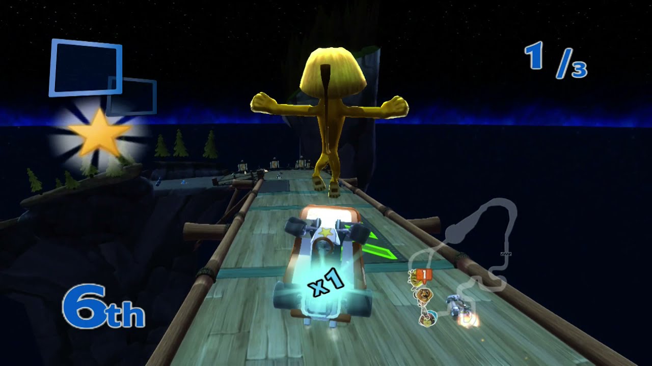 [Xbox 360] DreamWorks Super Star Kartz - Circuit: Moon Cup 150CC - Alex