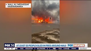 Maui fire: At least 55 killed in Hawaii blaze