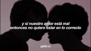 if our love is wrong - calum scott ; español