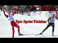 Top 5 Most Epic Sprint Finishes In Cross Country Skiing || Part 2