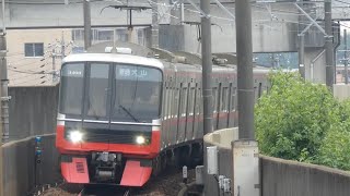 名古屋鉄道　3300系 09編成　名鉄線 上小田井駅