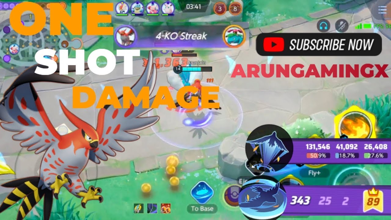 UDATI HUI CHIDIYA SE KOI NHI BACH SAKTA|25kills 1lakhplusdamge|TALONFLAME #arungamingx #pokemonunite