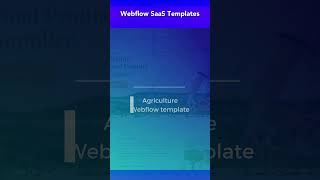 5 Webflow SaaS Templates #webflow #saastemplates