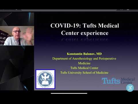 Опыт лечения COVID-19 в Бостоне (университет Тафтса, США)