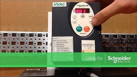 Configuring ATV212 to Follow Customized Ramp Up/Down Times | Schneider Electric Support