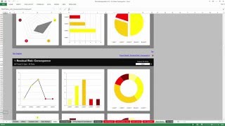 Risk Template in Excel | Charts Overview