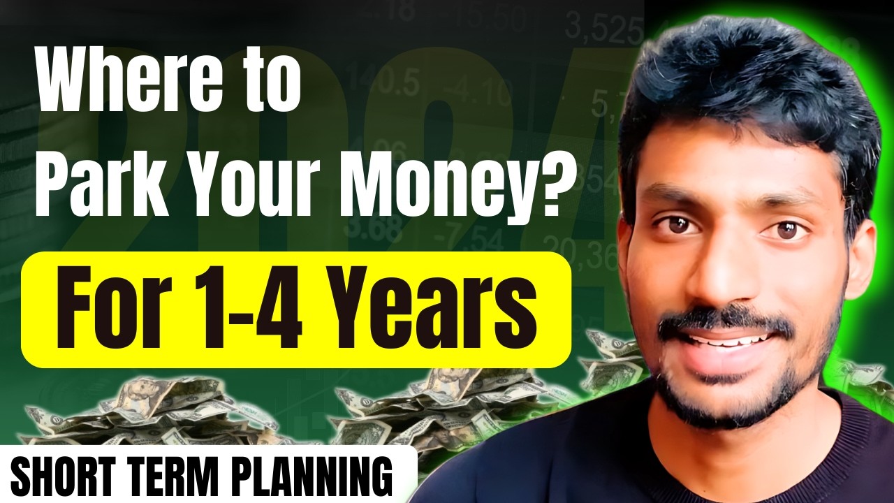Where to INVEST for Short term goals? GROW your MONEY safely in 1-3 YEARS