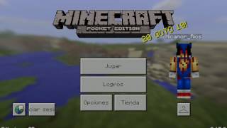 Mi skin in minecraft pe :D sonic.exe