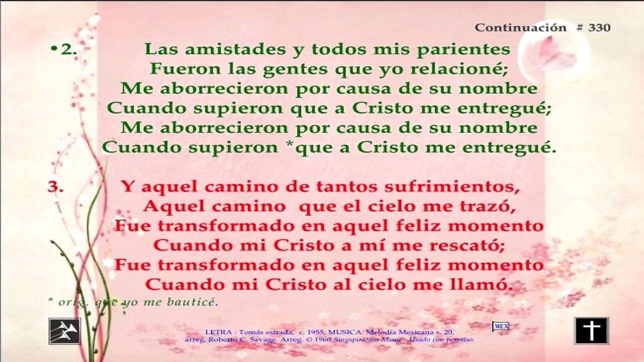 Himno 330 Hay una senda Video,