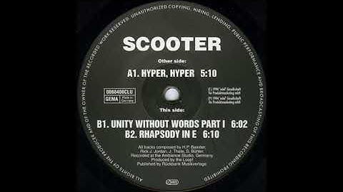 Scooter - Unity Without Words Part I