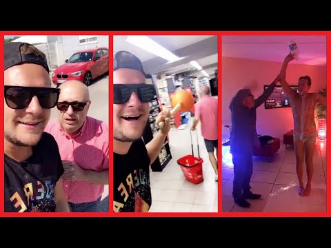 Stories Snapchat Jeremstar avec Babybel à Nîmes du 15/08/2016