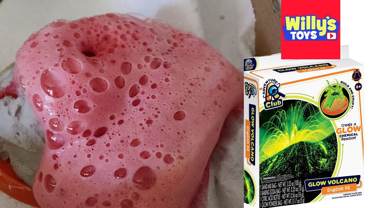 Kids Science Experiment Kit 5-7 Year Fusion Volcanic Explosion Hands on