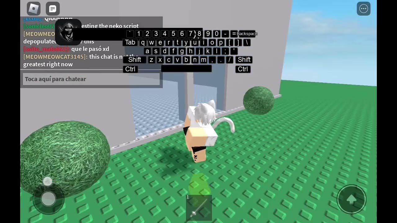 Neko cat script mobile showcase YouTube