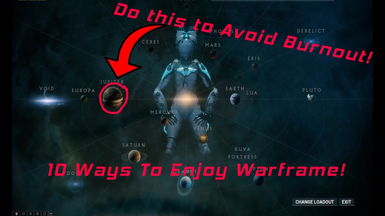 Warframe The Top 10 ways to Avoid Burn-Out And Gaming Fatigue