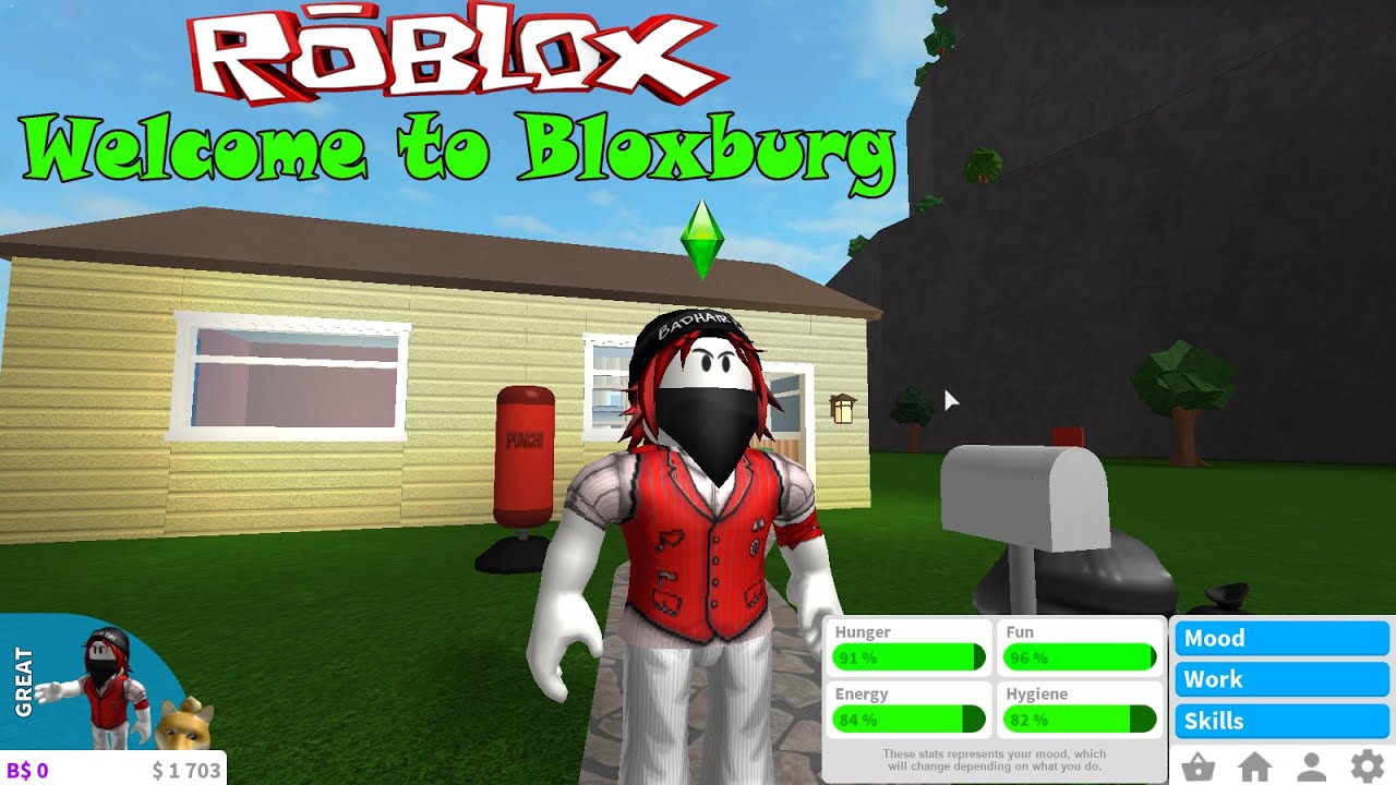 Roblox Welcome To Bloxburg Part 1 เกม Roblox ในเวอรชนของเดอะซมส จำลองการใชชวต Xd - games like roblox youtube