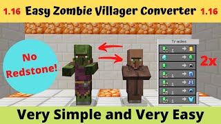 Easy Zombie Villager Converter
