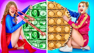 Бедная Харли Квинн VS Богатая Супергерл | Разные Типы Девушек Супергероев