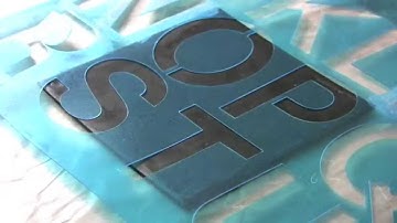 Encaustic Technique 1 Stencils