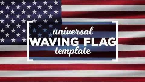 Waving Flags Maker (Best After Effects Projects)