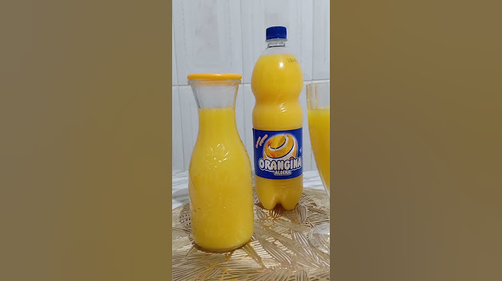طريقة التحضير عصير برتقال Orangina تحضروه في رمضان