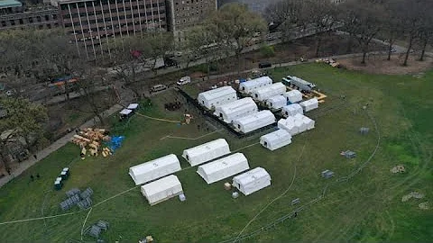 Coronavirus: Two makeshift hospitals just opened in NYC to help battle pandemic