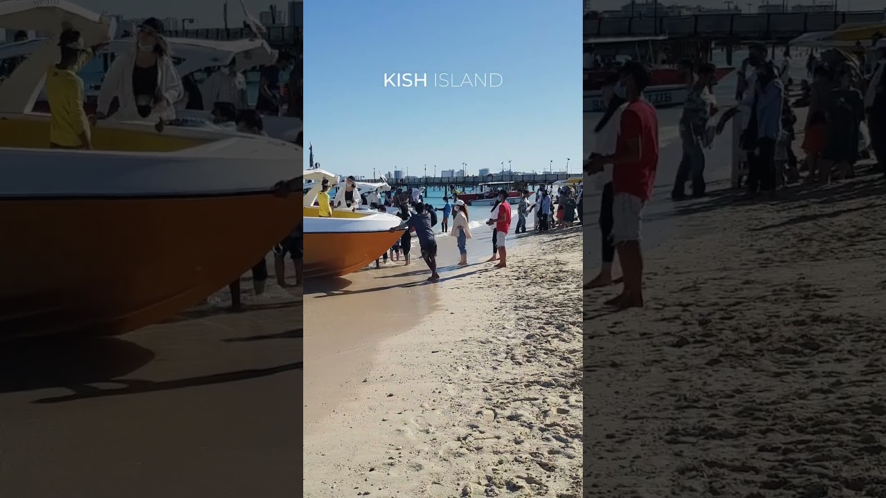 Walking Tour • KISH ISLAND, IRAN 💛🏝️ 