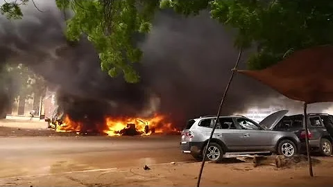 Hundreds of coup supporters gather in Niger's capital