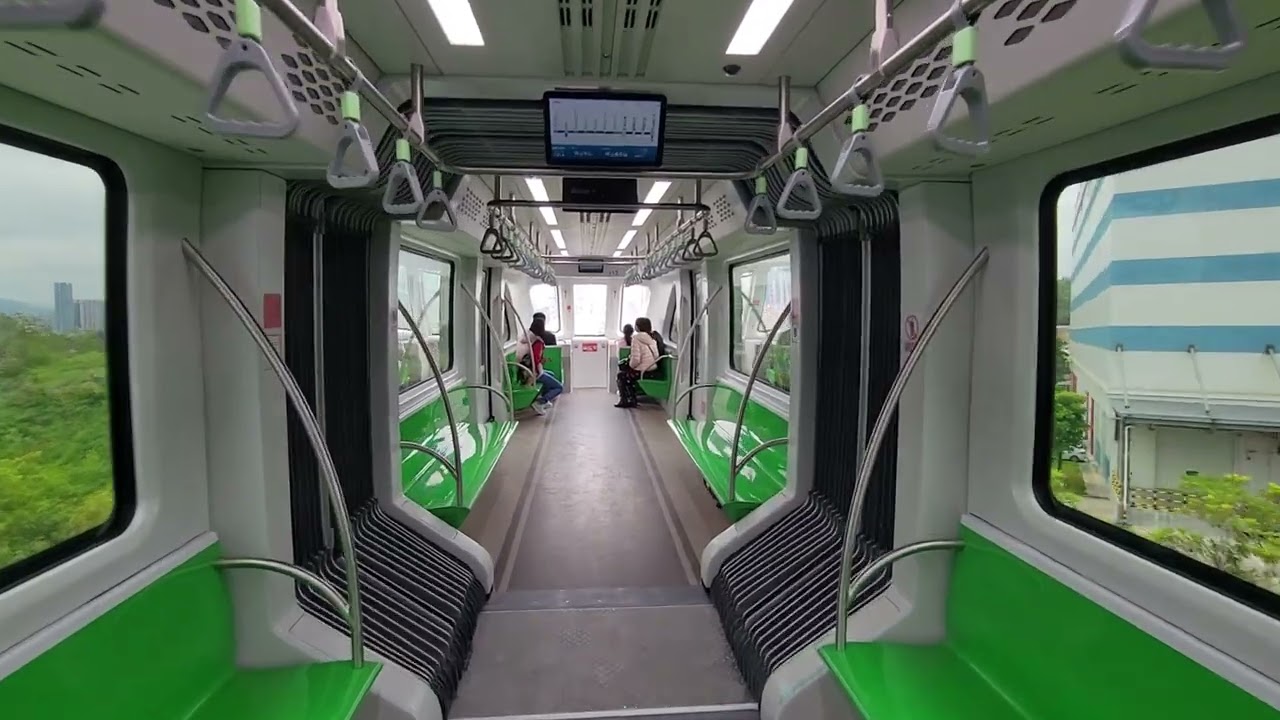 深圳坪山雲巴1號線(往坪山高鐵站)行車片段 Shenzhen Pingshan SkyShuttle Line 1(to Pingshan High-speed Railway Station)