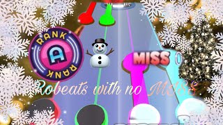 Play Christmas songs with no miss / Roblox: Robeats [MMO Rhythm]