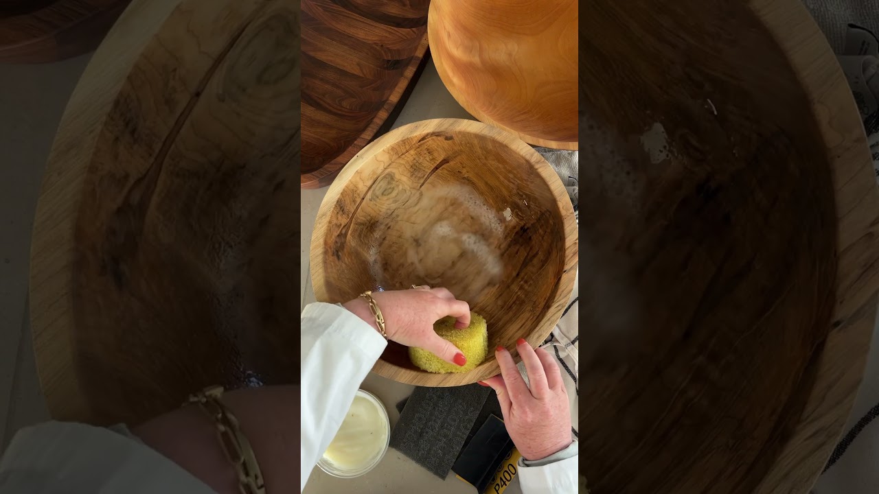 How to Maintain Handcrafted Wooden Salad Bowls #salad #woodbowls #woodbowlcare #handcrafted