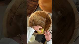 How to Maintain Handcrafted Wooden Salad Bowls #salad #woodbowls #woodbowlcare #handcrafted