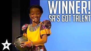 Kid Poet Bothale Boikanyo WINNER of SA's Got Talent 2012 | All Auditions & Performances