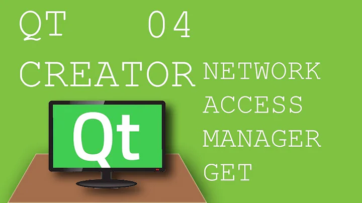 QT Creator 04 Using Network Access Manager to make Get request