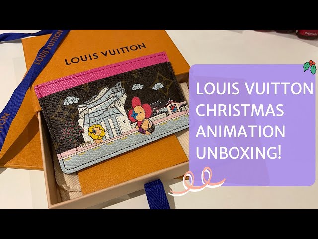 LOUIS VUITTON Monogram 2022 Christmas Animation Paris Passport