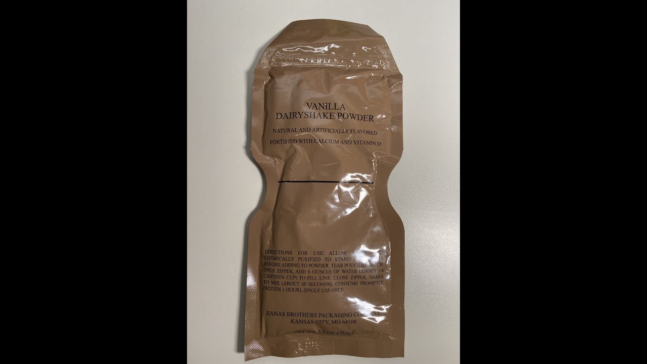 Jianas Brothers Packaging Company 2019 Type II Vanilla Dairyshake