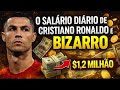 O Salário Diário de Cristiano Ronaldo é Surreal | VOCÊ VAI SE SURPREENDER.