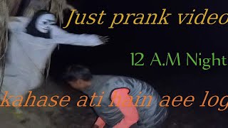 scary prank in India #Ghost prank #2023 new year spcl#